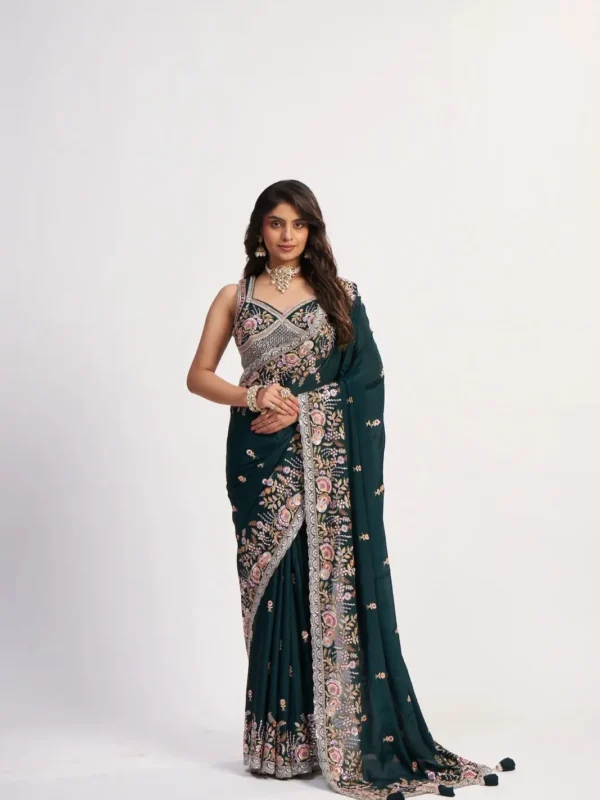 emerald-zariya-pure-chinon-designer-saree
