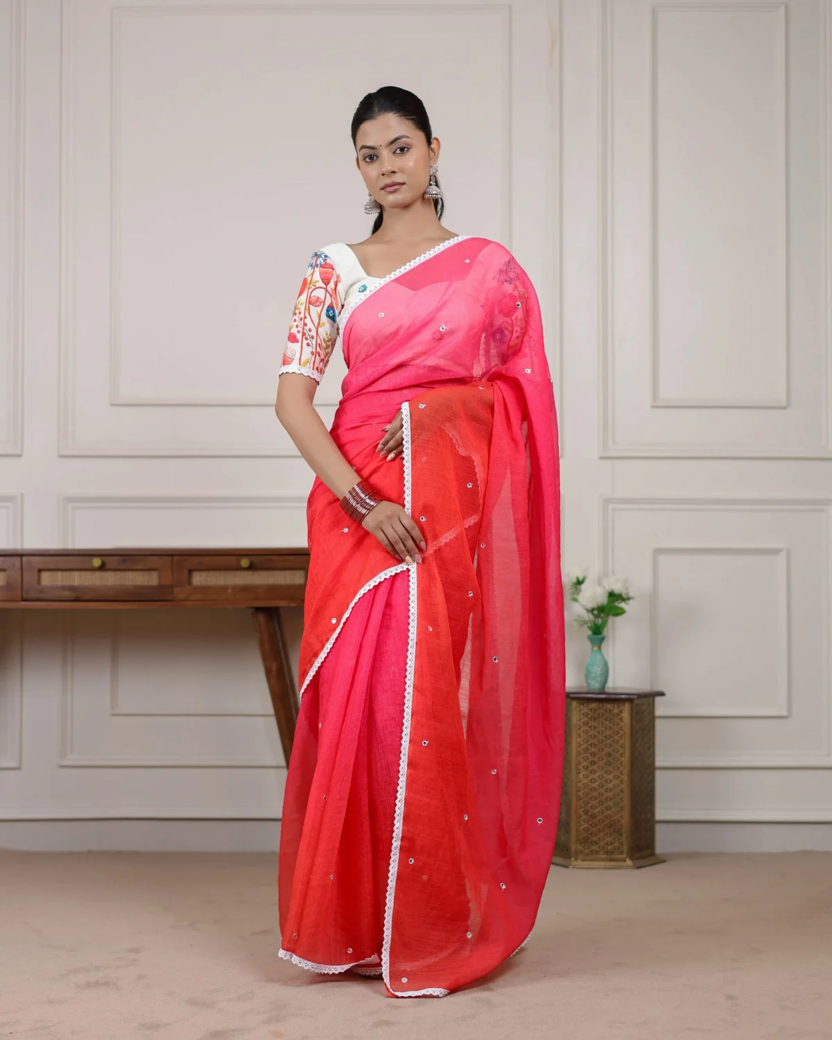 Red Linen 1
