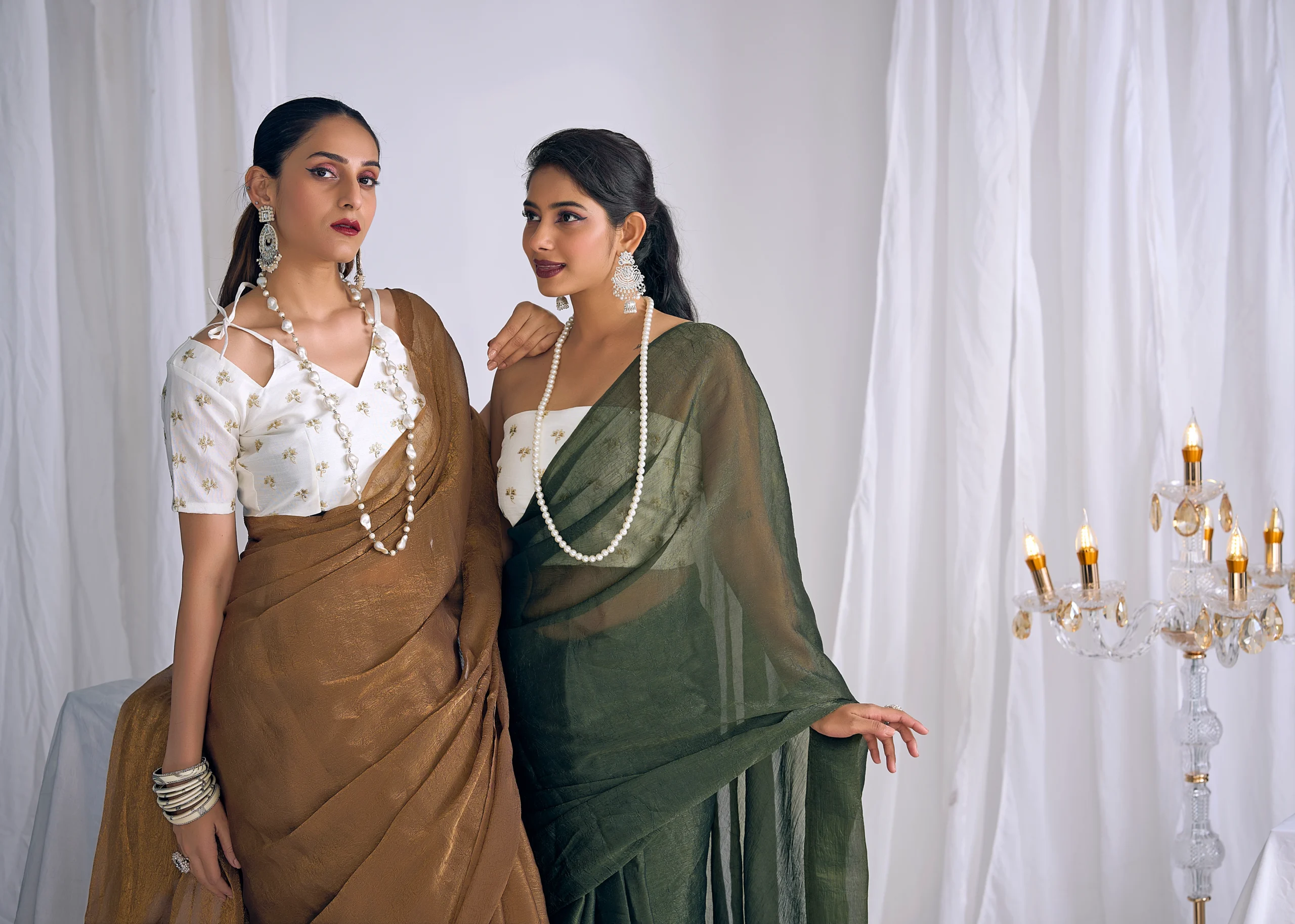 crush-georgette-plain-saree-designer-heavy-blouse