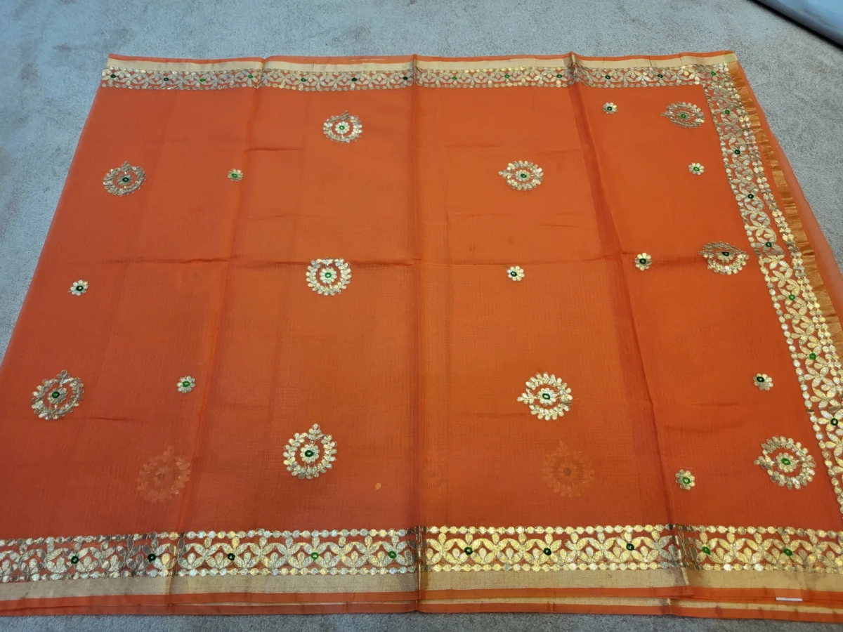 ORANGE HEAVY GOTA FOLD1