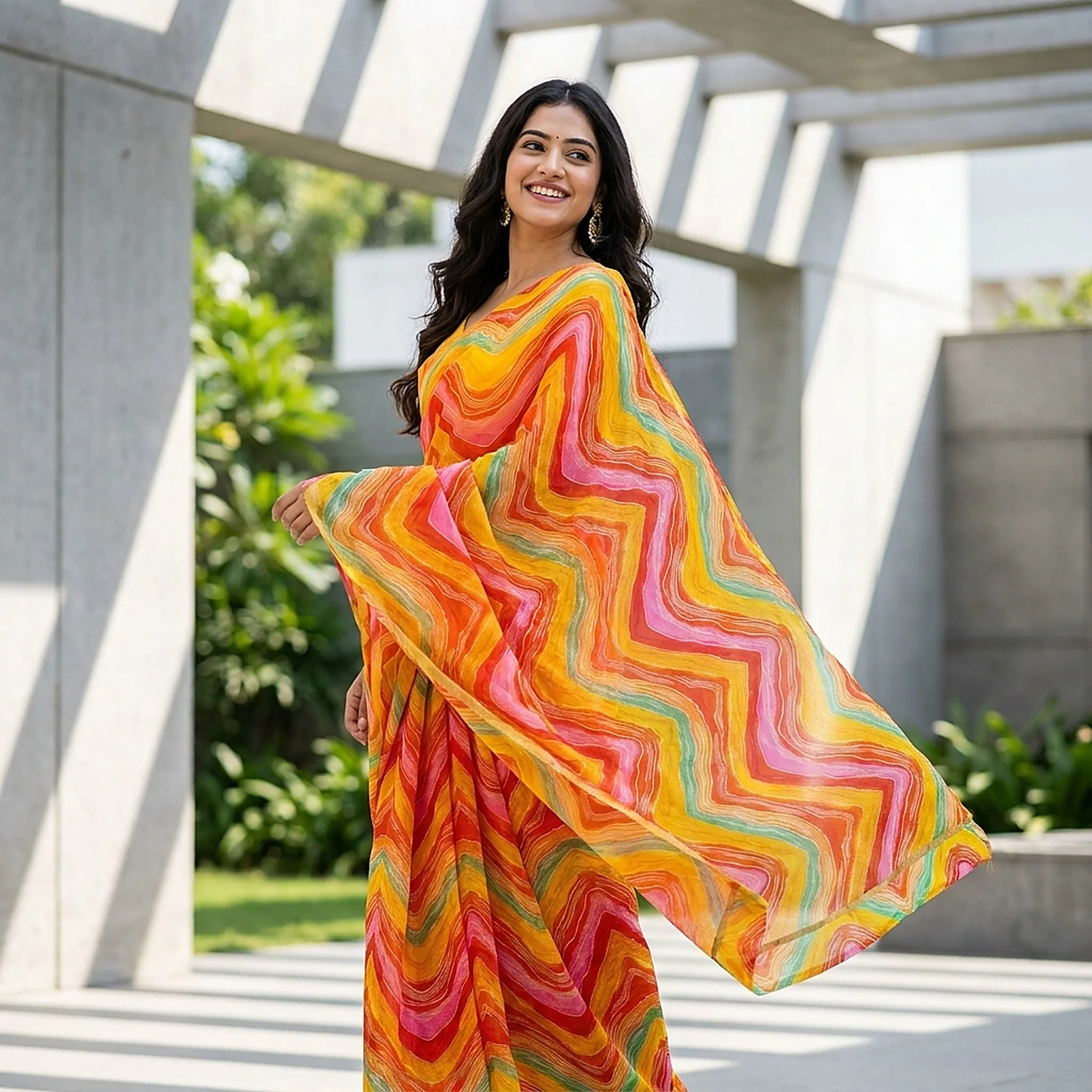 kota-doria-zig-zag-lehariya-saree
